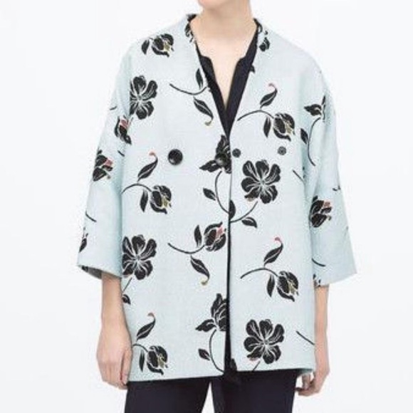 Zara floral jacket - Picture 1 of 5